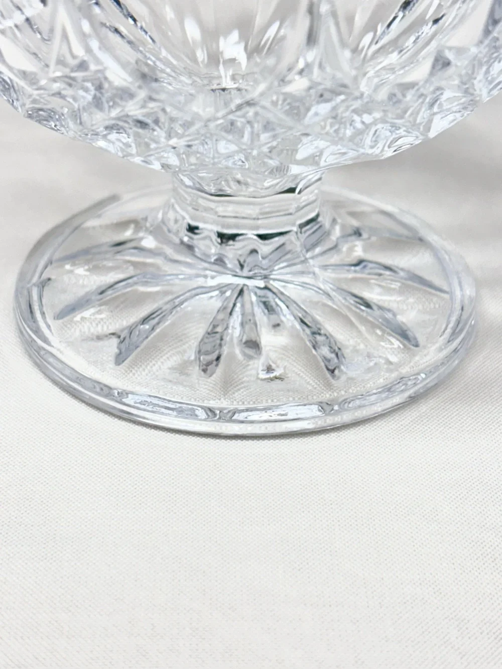 Vintage Cristal d’Arques Longchamp 24% Lead Crystal Candy Dish with Lid